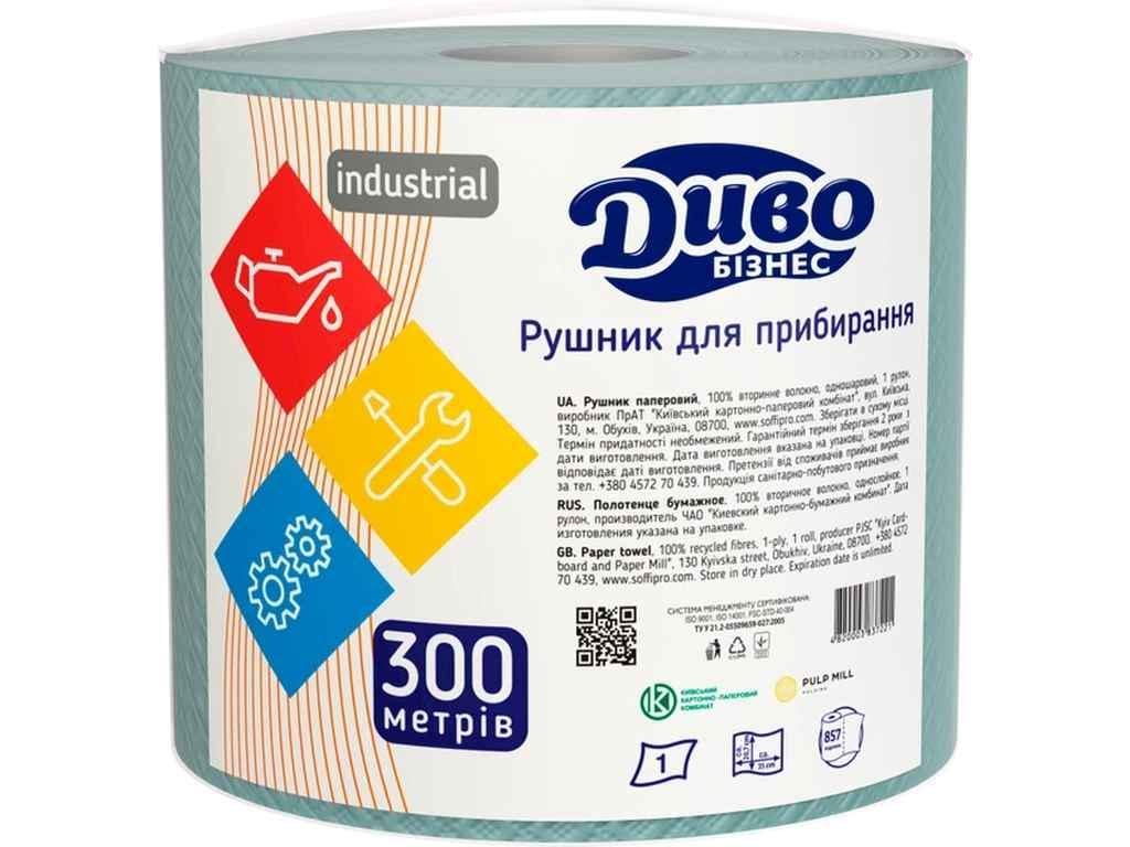 Полотенце бумажное Чудо Бизнес Basic 1 рул. Зеленый (1017262) Полотенце бумажное Чудо Бизнес Basic 1 рул. Зеленый (1017262)