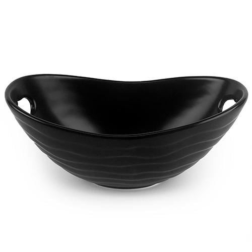 Фруктовница фарфор Stenson MC3650-11.5 Black