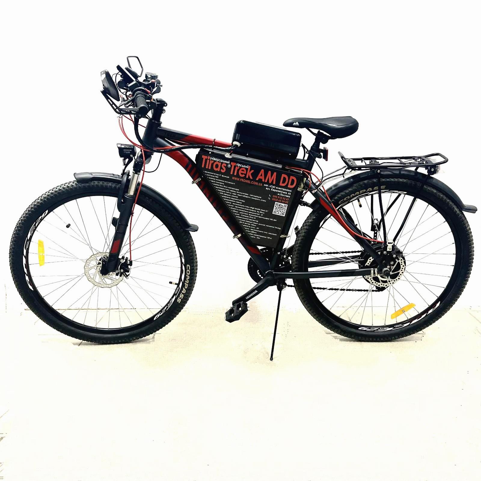 Електровелосипед Tiras TREK AM 48V/800W Funeng 48V 32Ah 29"