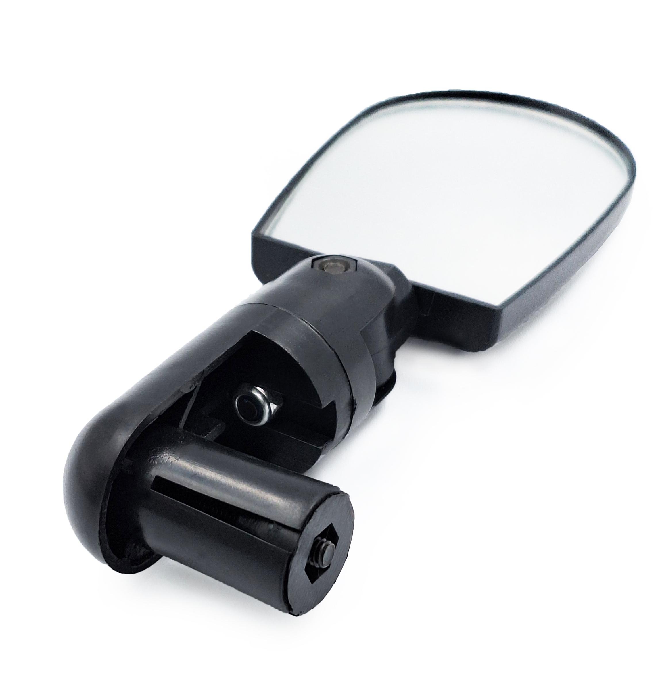 Дзеркало для велосипеда у кермо U-подібне 8x5 см Чорний (G0000488) - фото 3 Дзеркало для велосипеда у кермо U-подібне 8x5 см Чорний (G0000488) - фото 3