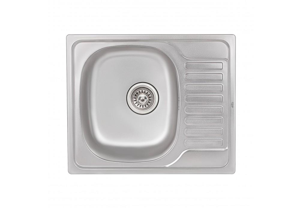 Кухонная мойка Q-tap 5848 0,8 мм Micro Decor (QT5848MICDEC08)