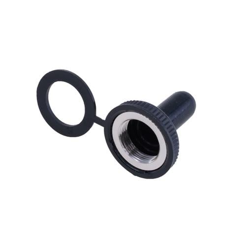 Колпачок для тумблера 12 мм влагозащищенный WPC-06 IP54 10 шт. Black (967229) Колпачок для тумблера 12 мм влагозащищенный WPC-06 IP54 10 шт. Black (967229)