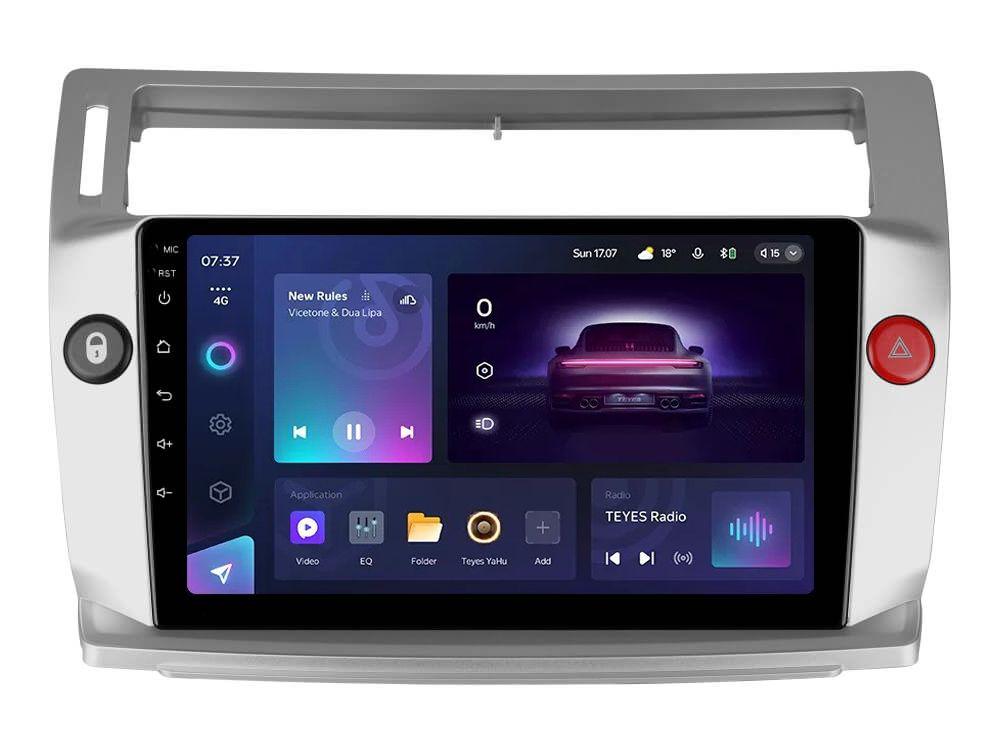 Магнитола штатная Teyes CC3 2K 6+128 Gb для Citroen C4 LA LC C-Triomphe C-Quatre 2004-2014 9" (AR-69413)