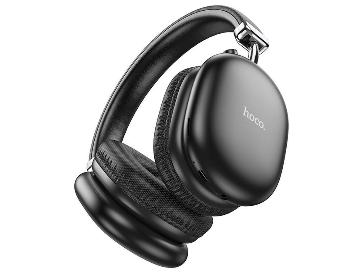 Наушники беспроводные Hoco с микрофоном MAX Черный (W35) - фото 3 Наушники беспроводные Hoco с микрофоном MAX Черный (W35) - фото 3