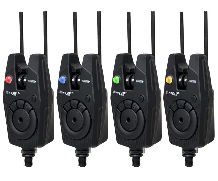 Набiр електронних сигналiзаторiв клювання Carp PRO Escol WRS 4+1 (28109359) - фото 2 Набiр електронних сигналiзаторiв клювання Carp PRO Escol WRS 4+1 (28109359) - фото 2