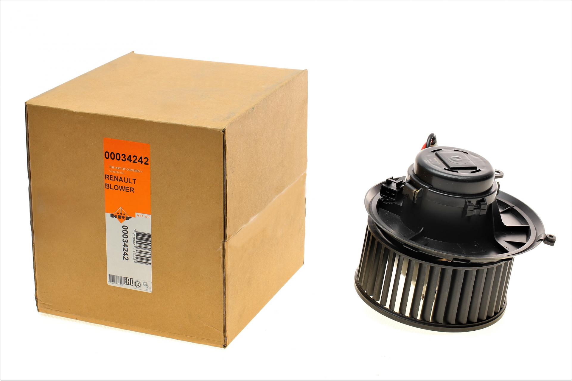 Моторчик пічки NRF Renault Laguna 1.6 01- (34242)