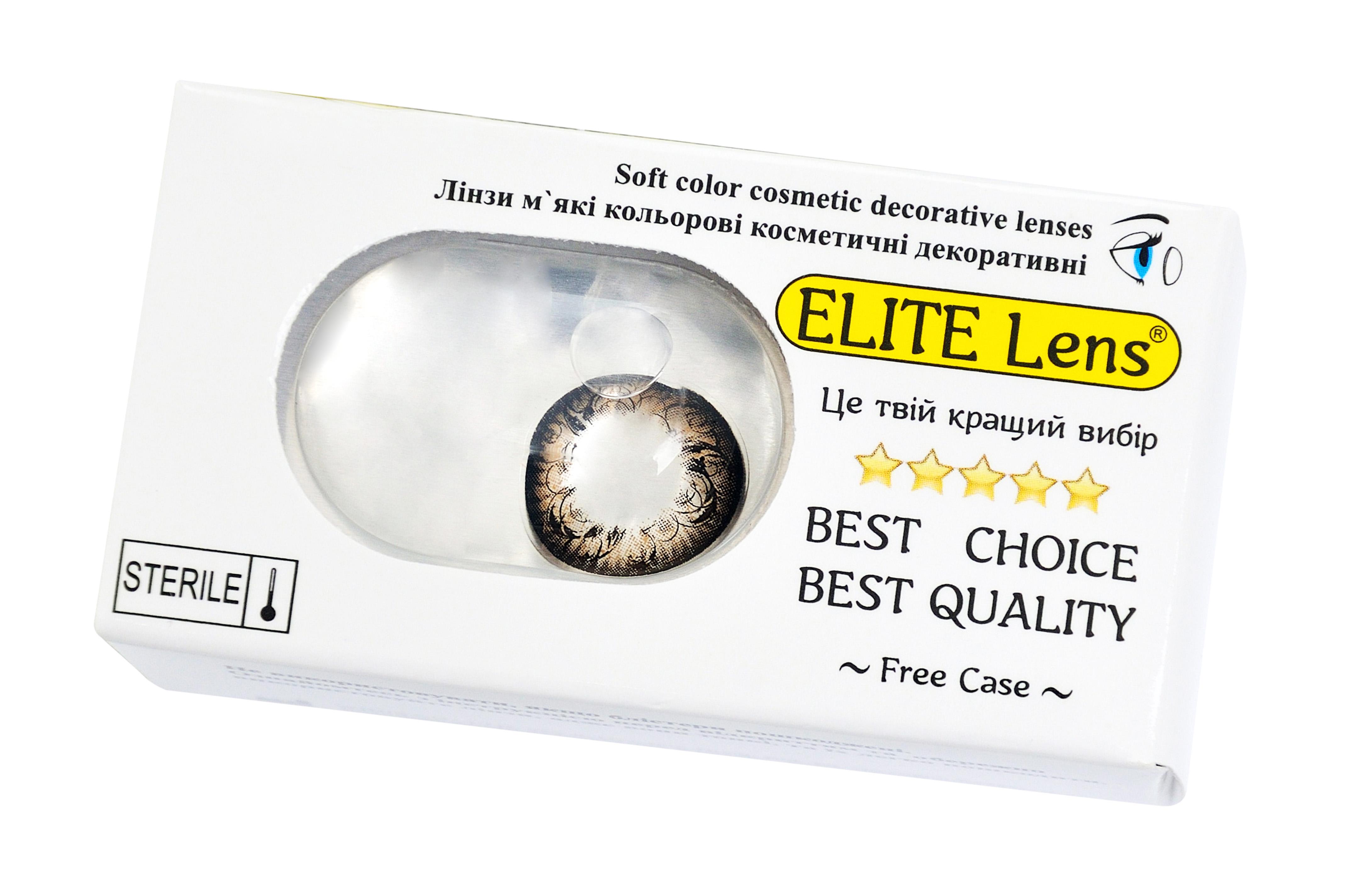 Контактные линзы Elite Lens Узор 2 шт. (12844675)