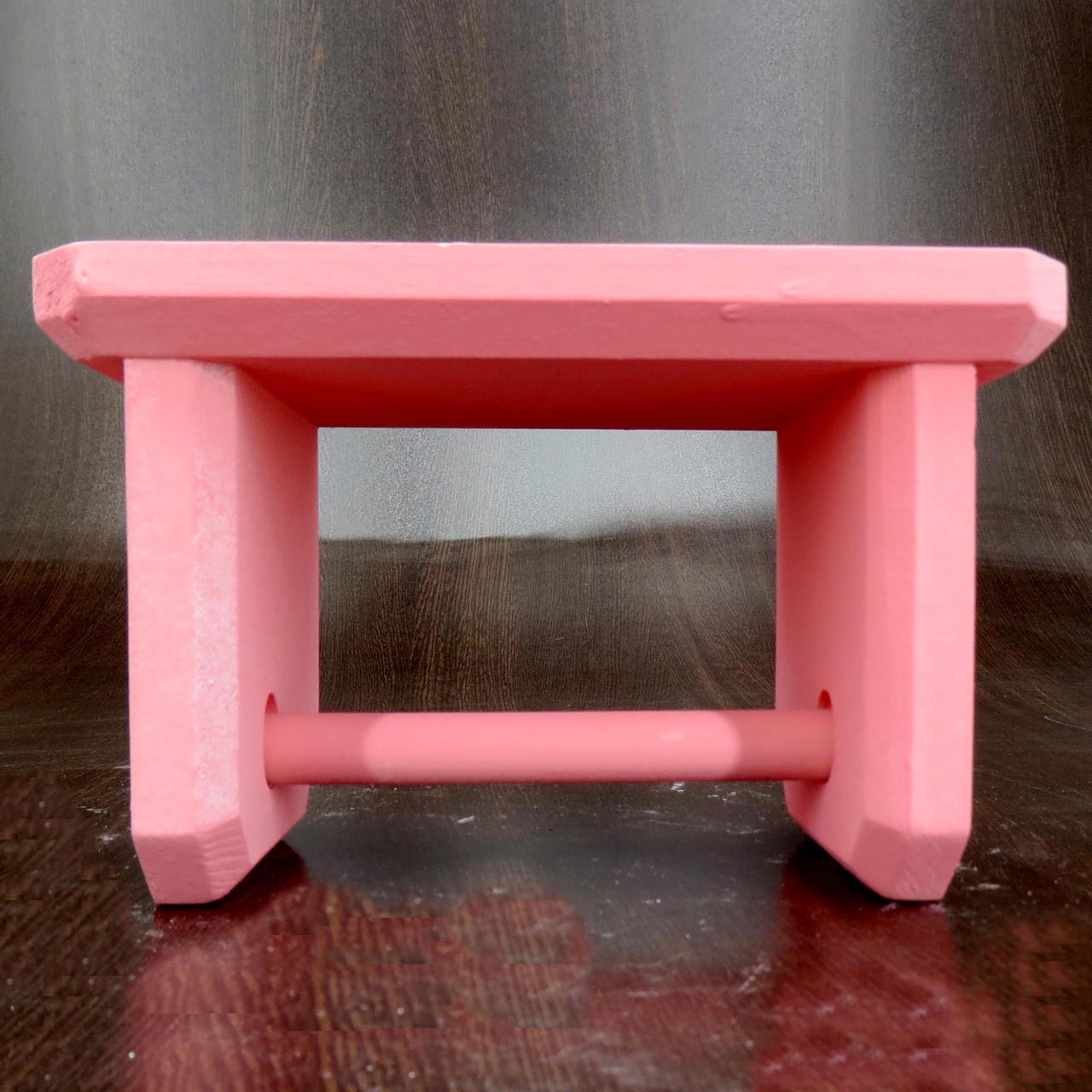 Держатель для туалетной бумаги из дерева Силициум Барби (ДТБ-000750)