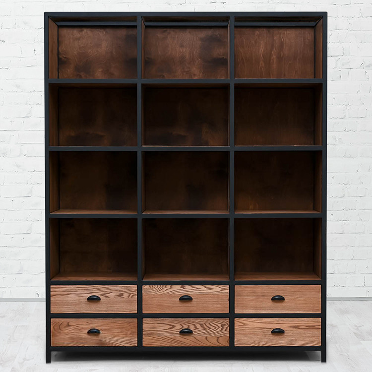 Стеллаж EcoLoft IN-2286 в стиле лофт (25051201)