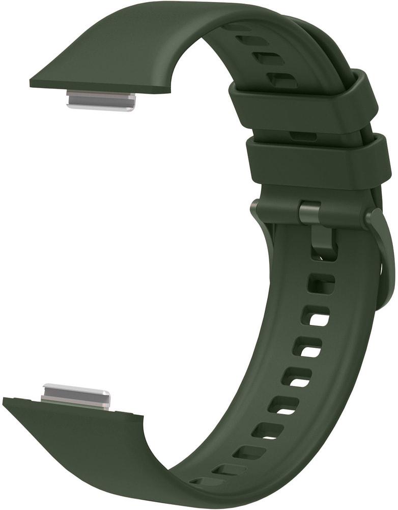 Ремінець Jsota для Huawei Watch Fit 2 силіконовий Khaki (28081-17) - фото 3 Ремінець Jsota для Huawei Watch Fit 2 силіконовий Khaki (28081-17) - фото 3