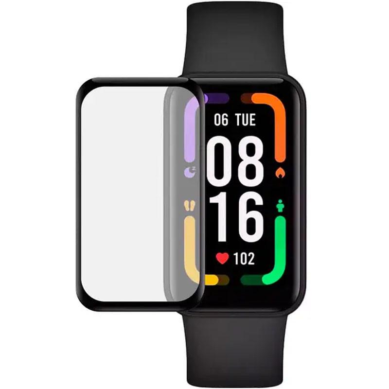 Пленка противоударная полимерная 3D full glue для Xiaomi Mi Band 7 Pro Black (00000057630_1)