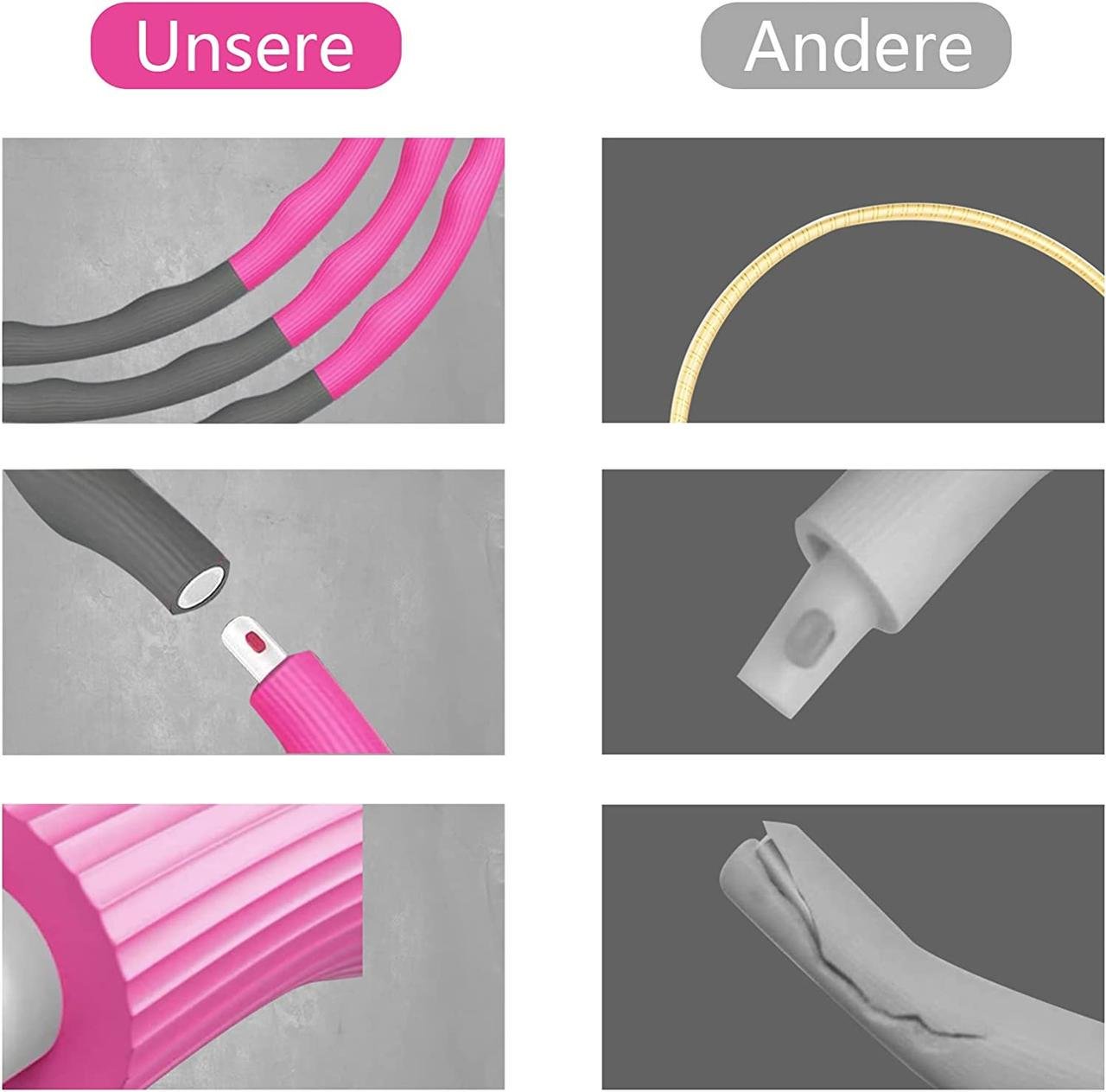 Обруч для фитнеса Qunpon Хула-хуп регулируемый 94 см - фото 9 Обруч для фитнеса Qunpon Хула-хуп регулируемый 94 см - фото 9