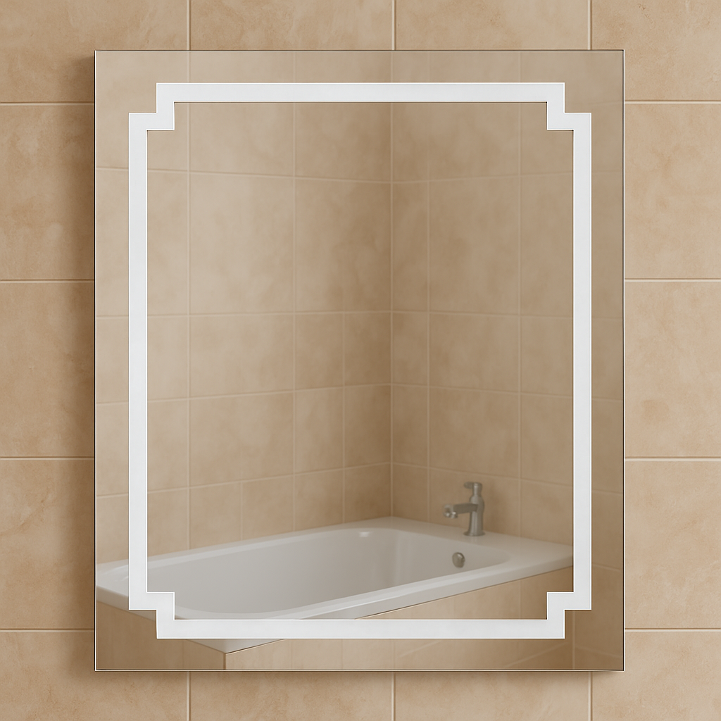 Зеркало прямоугольное MPS-53 70х40 см без подсветки