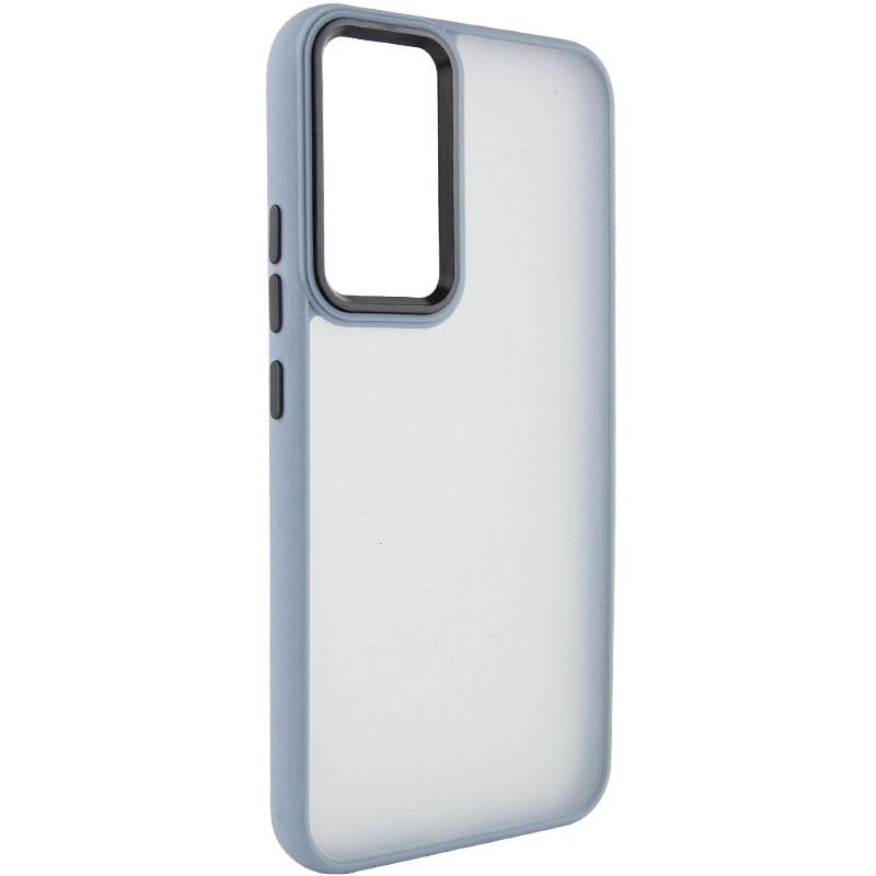 Противоударный Чехол Epik для Samsung Galaxy S20 FE Lyon Frosted TPU+PC Sierra Blue