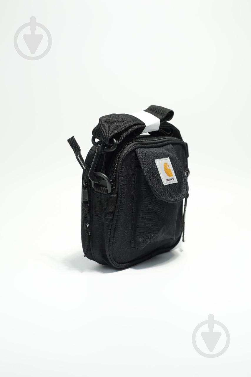 Сумка через плечо Carhartt унисекс Черный (IF-00000007) - фото 4