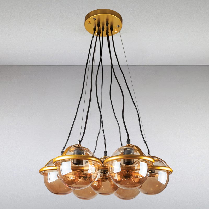 Люстра подвесная Light House LS-14587/7 GD Золотистый