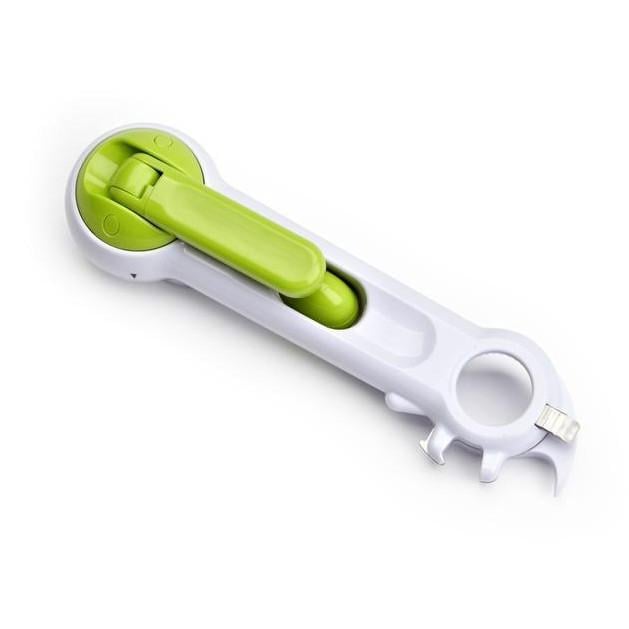 Відкривалка універсальна Supretto 6в1 Біло-зелений (KG-11645)