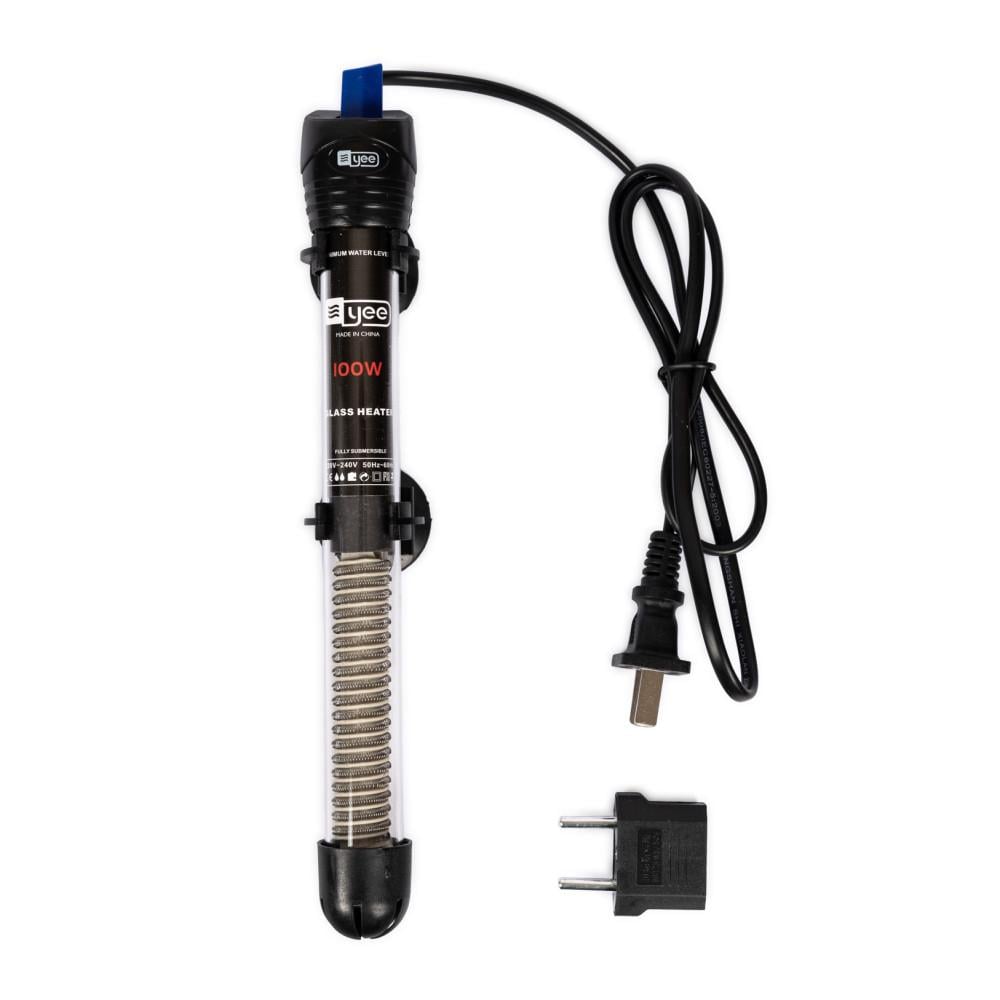 Обогреватель для аквариума Yee YGH-100 стеклянный 24,5 см 100 Вт (YEE-3002)