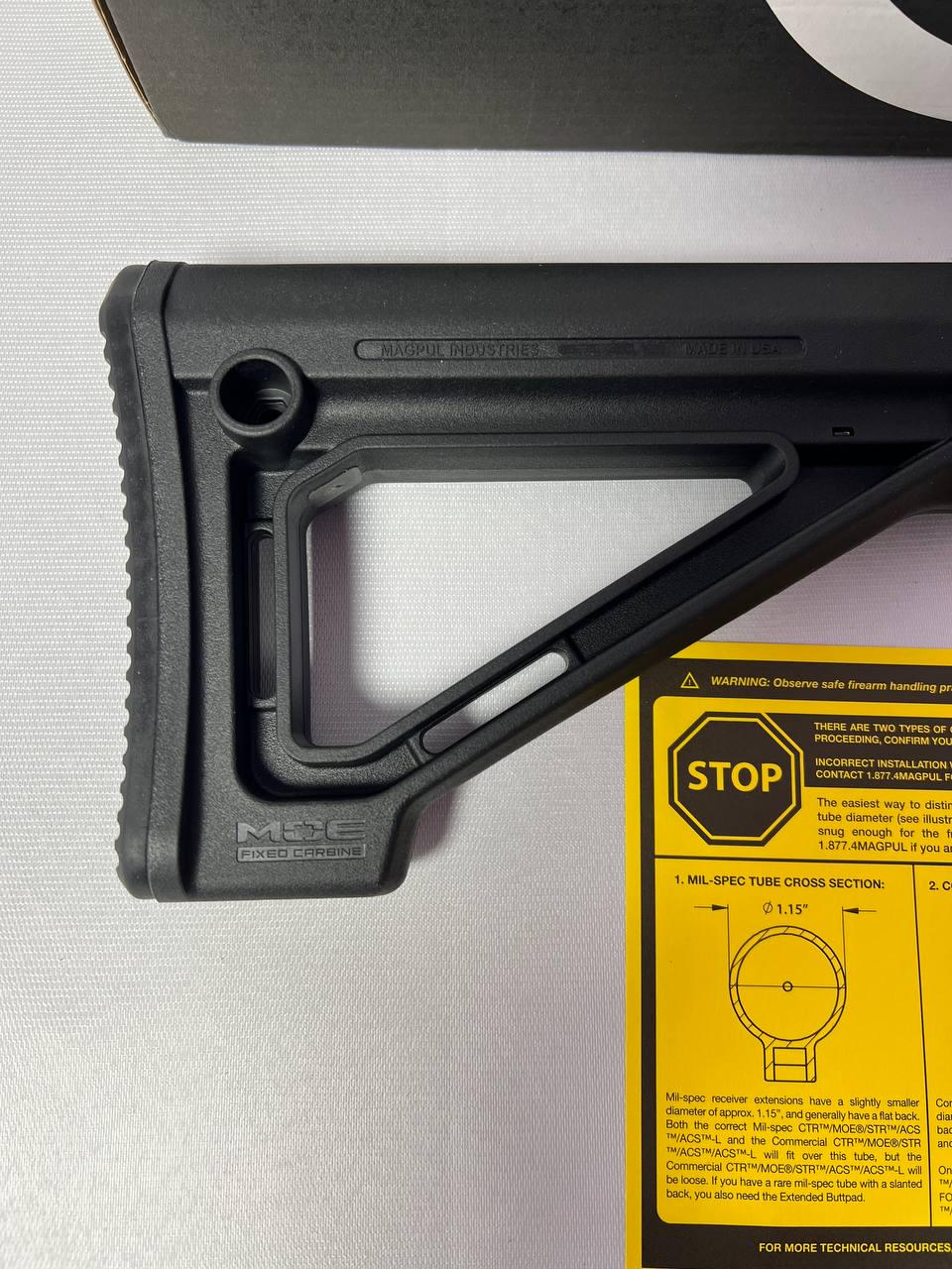 Пример Mil-Spec Magpul MOE Fixed Carbine Stock (60002) - фото 3