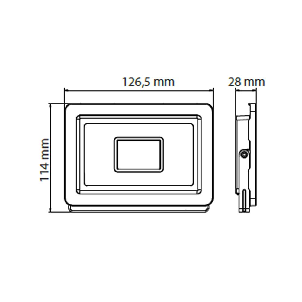 Прожектор светодиодный HOROZ ELECTRIC Pardus-20 20W 6400K - фото 3 Прожектор светодиодный HOROZ ELECTRIC Pardus-20 20W 6400K - фото 3