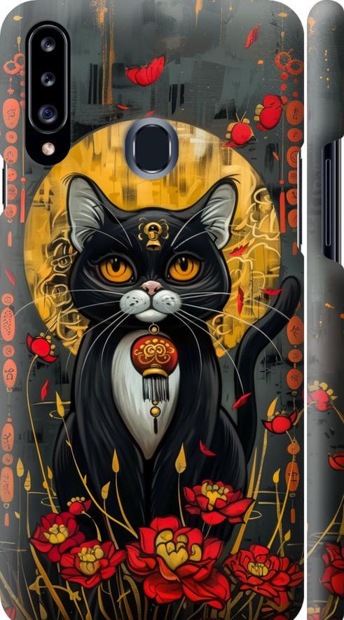 Чехол на Samsung Galaxy A20s A207F China Cat (6134m-1775-42517)