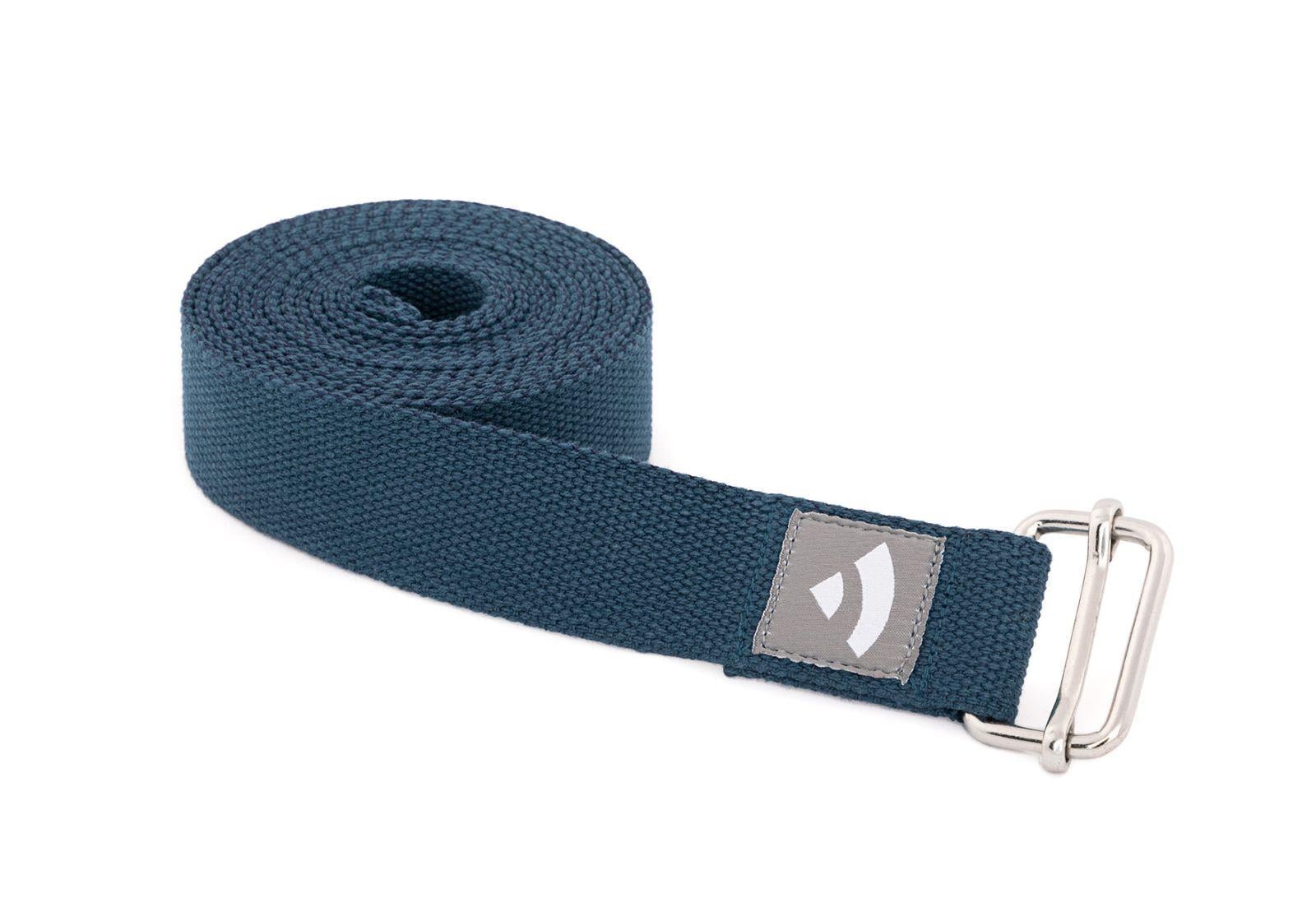 Ремень для йоги Bodhi Asana Belt 250x3,8 см Морской Синий (910snb)