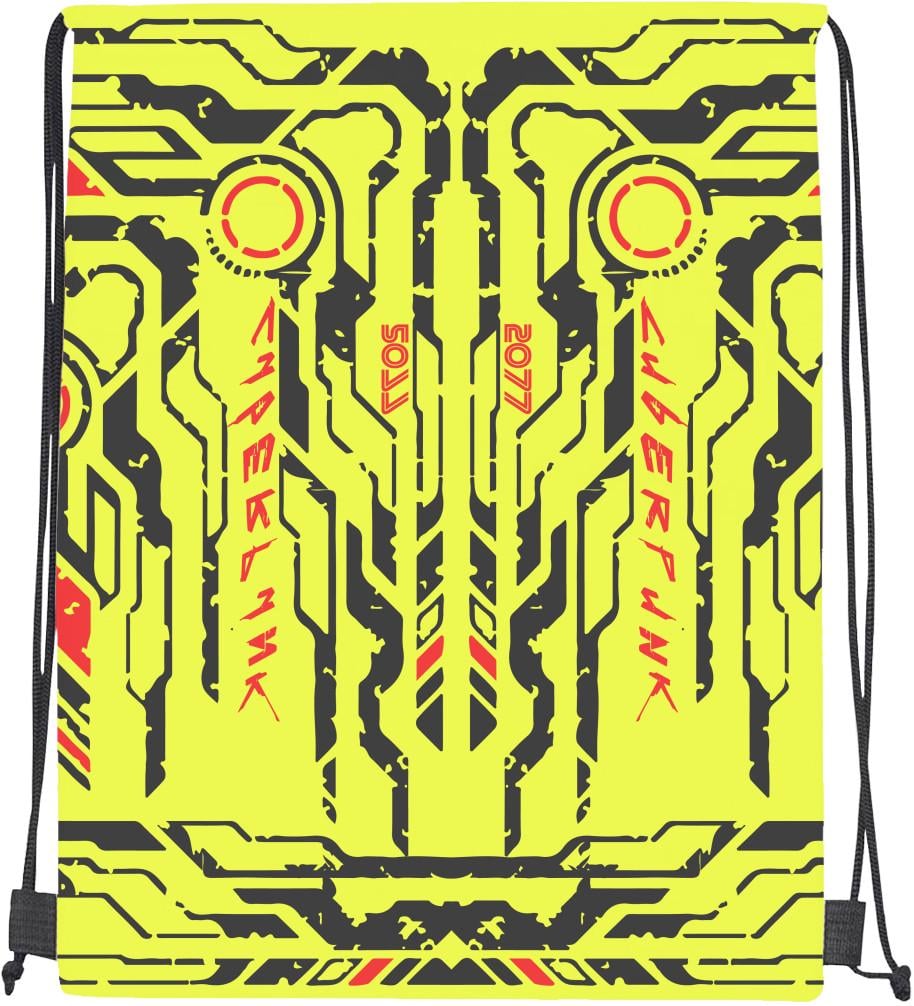 Мішок спортивний Cyberpunk 2077 Yellow (20300146)
