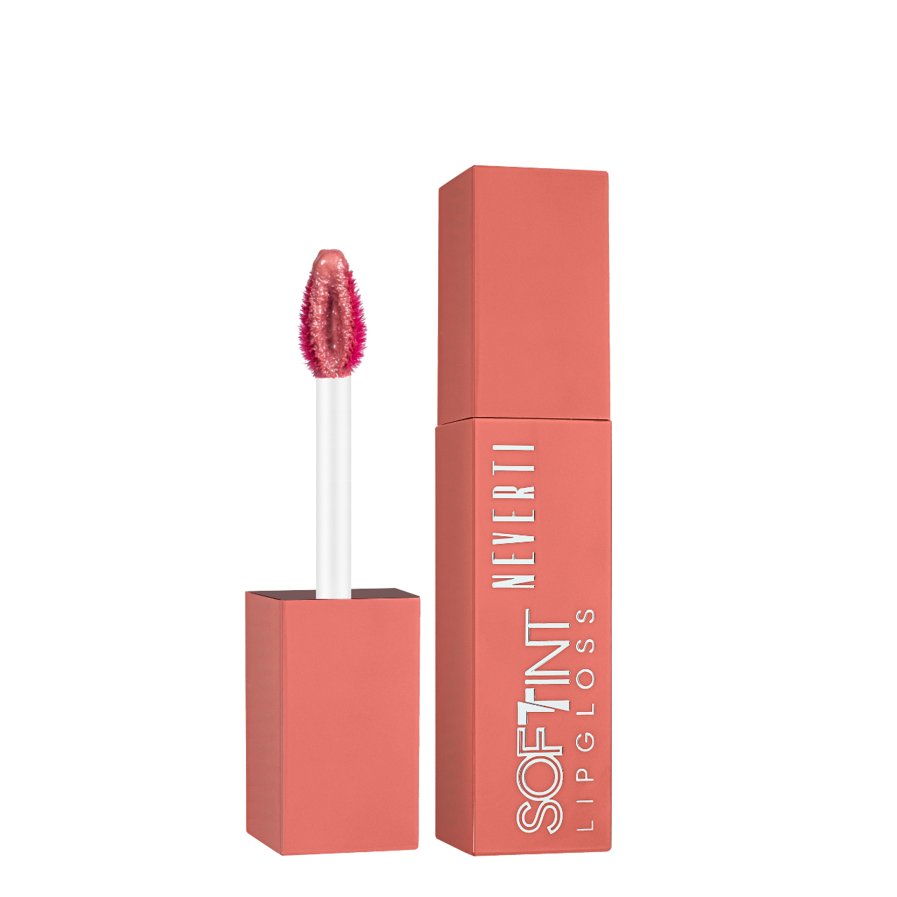 Блеск тинт для губ Neverti Soft Tint Lipgloss NP802 003 Терракотовый - фото 2 Блеск тинт для губ Neverti Soft Tint Lipgloss NP802 003 Терракотовый - фото 2