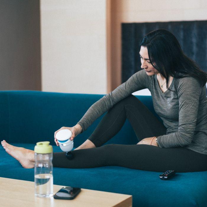 Масажер перкусійний Compex FIXX MINI Білий (INTL-CX202WL06-WHT) - фото 4 Масажер перкусійний Compex FIXX MINI Білий (INTL-CX202WL06-WHT) - фото 4