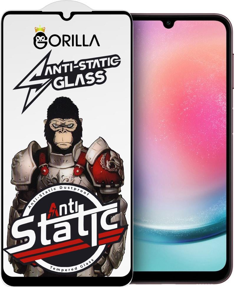 Защитное стекло Gorilla Anti-Static Samsung Galaxy A24 A245 (35908)