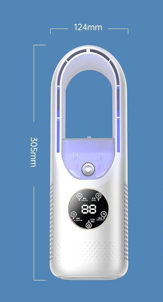 Вентилятор-зволожувач настільний Air Multiplier RGB/LED підсвітка Білий (MX-00009363) - фото 5 Вентилятор-зволожувач настільний Air Multiplier RGB/LED підсвітка Білий (MX-00009363) - фото 5