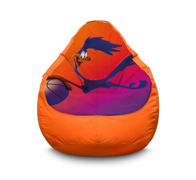 Кресло мешок iPuff Space Jam Road Runner Оксфорд XXXL 100х135 см Оранжевый Кресло мешок iPuff Space Jam Road Runner Оксфорд XXXL 100х135 см Оранжевый