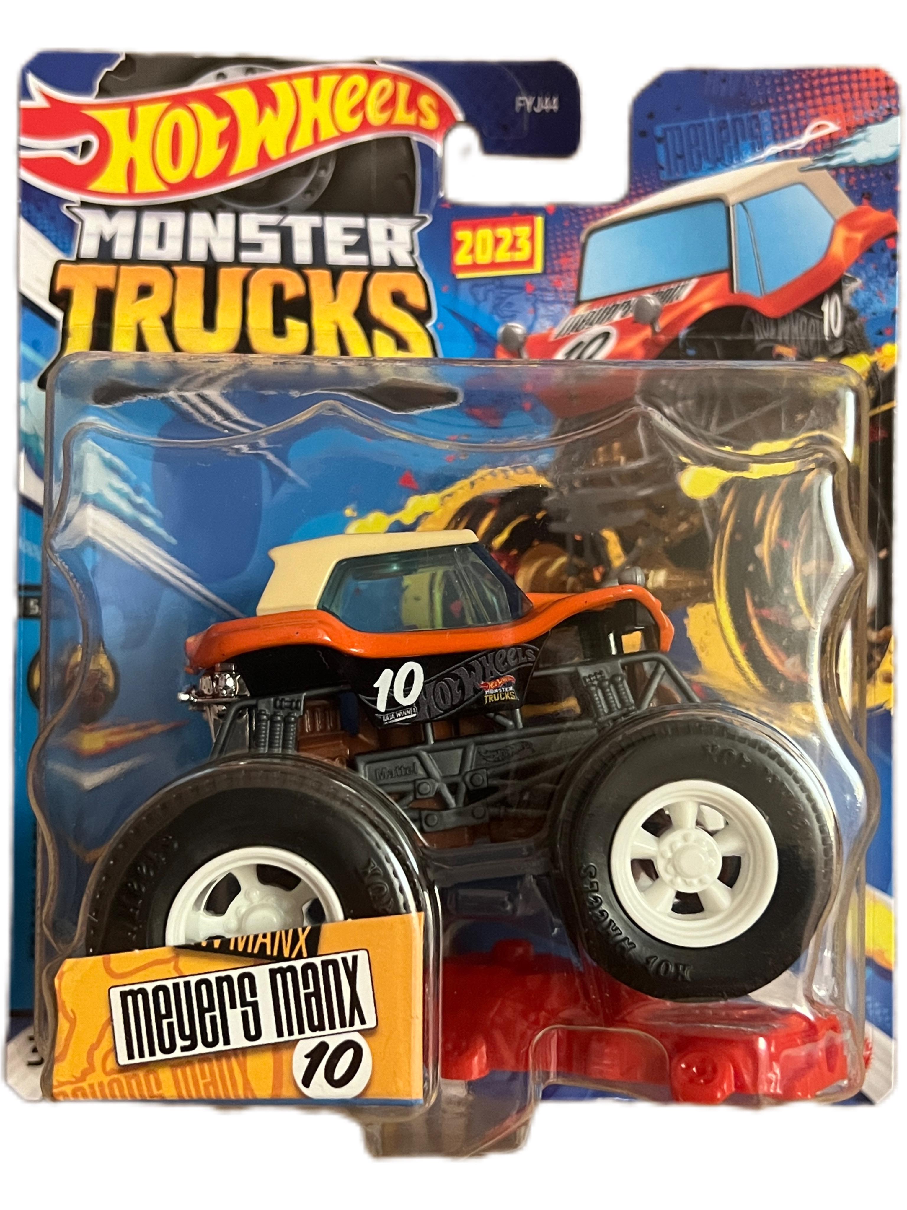 Игрушечная машинка-внедорожник Hot Wheels Monster truck Crash Legends Meyers Manx (13919541)