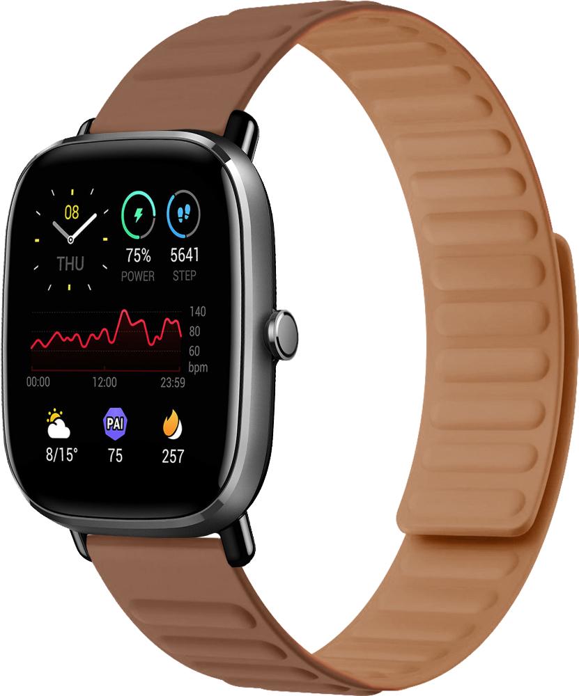 Ремешок Magneter для Amazfit GTS 2 mini Brown (26627-30)