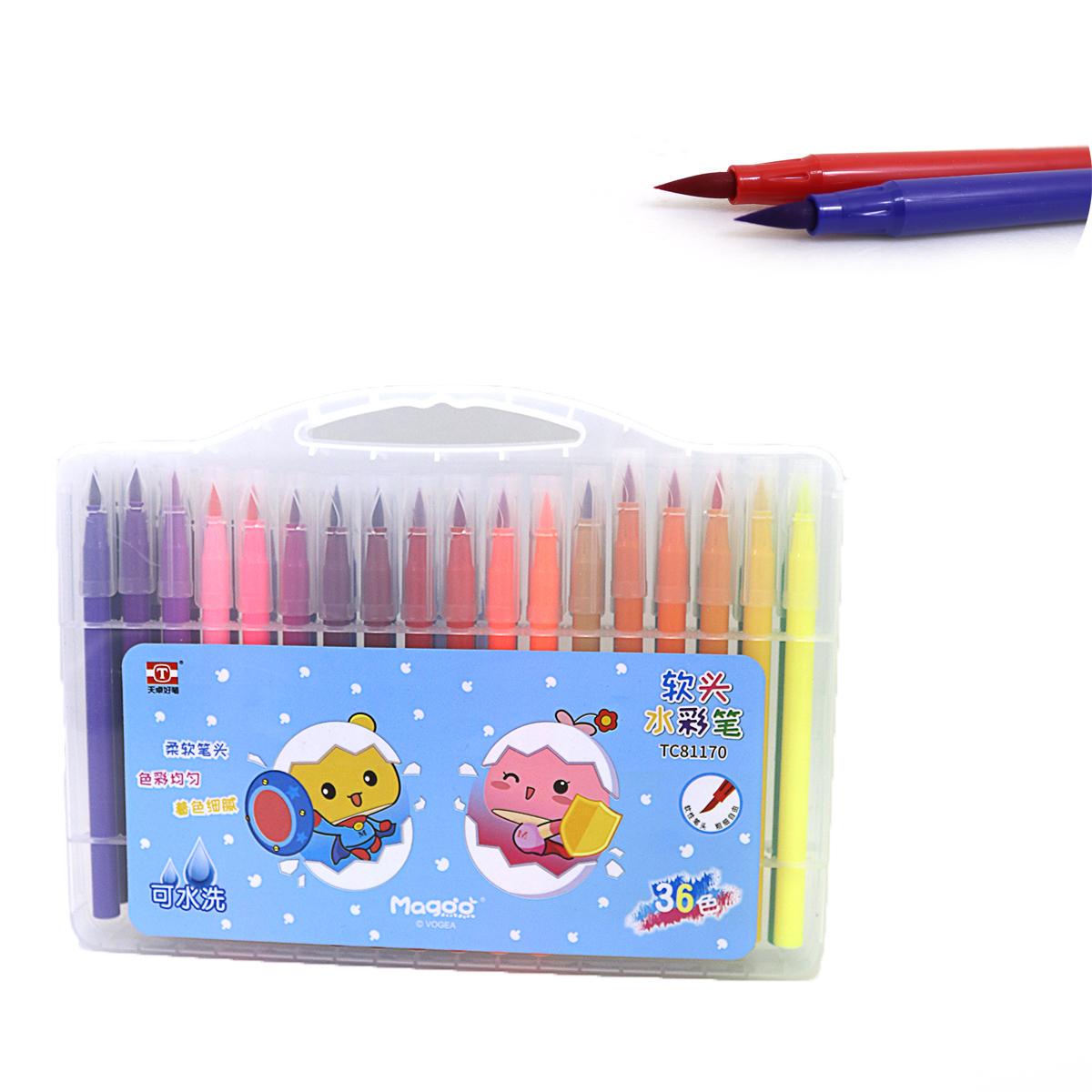 Набір фломастерів-пензлів 81170TC-36 36 шт. (MTT-157823) - фото 2 Набір фломастерів-пензлів 81170TC-36 36 шт. (MTT-157823) - фото 2