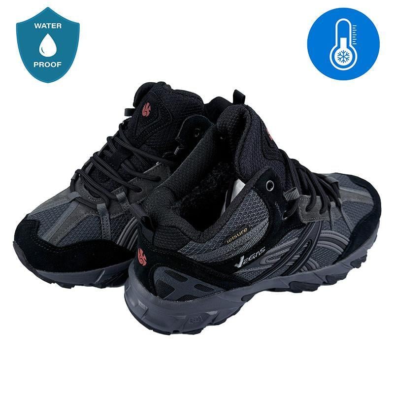 Черевики чоловічі зимові термо 2999-7 p. 41 25,5-26 см Чорний - фото 3 Черевики чоловічі зимові термо 2999-7 p. 41 25,5-26 см Чорний - фото 3