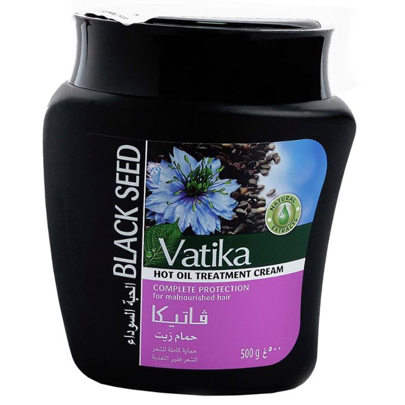 Маска для волос с семенами черного тмина, Vatika Black Seed Hair Mask, Dabur 500г (43634019) - фото 2