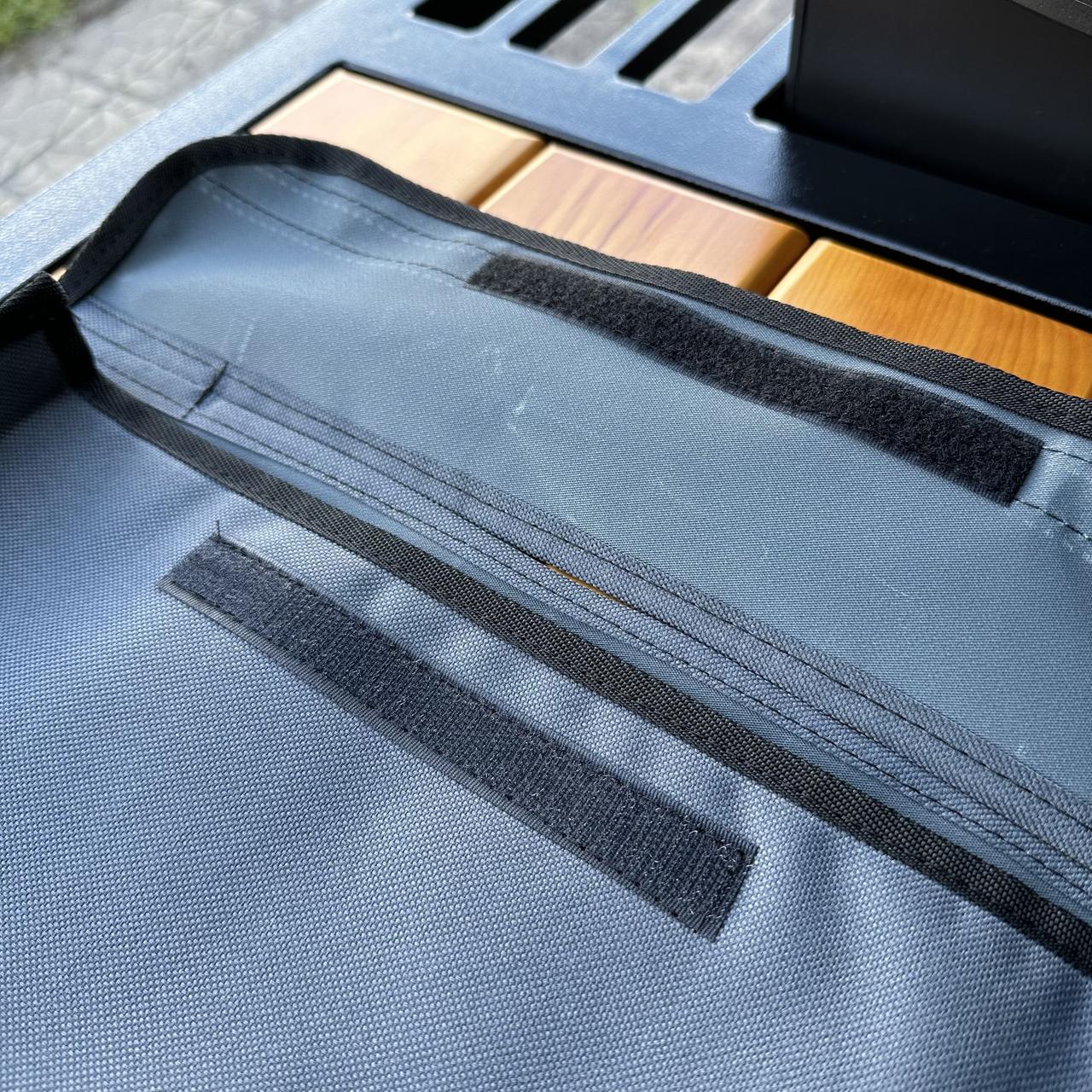 Чехол Metalzavod для мангала Пегас на 10 шампуров 60х28х7 см Серый (CHHL-MV10-GY) - фото 3