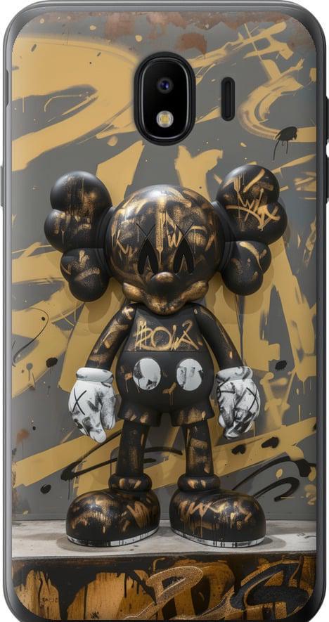 Чехол на Samsung Galaxy J4 2018 Bronze kaws (6097t-1487-42517)
