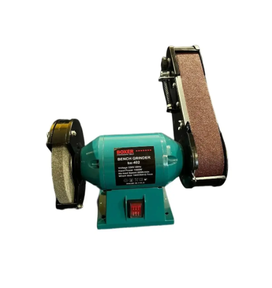 Точило дисково-ленточное BOXER BX-402 1500 Вт диск 150 мм лента 50x686 мм (BX-402)