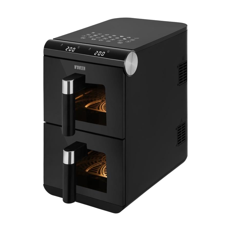 Аэрофритюрница двухкамерная Noveen AF5050 DoubleCrisp X-LINE 11 л