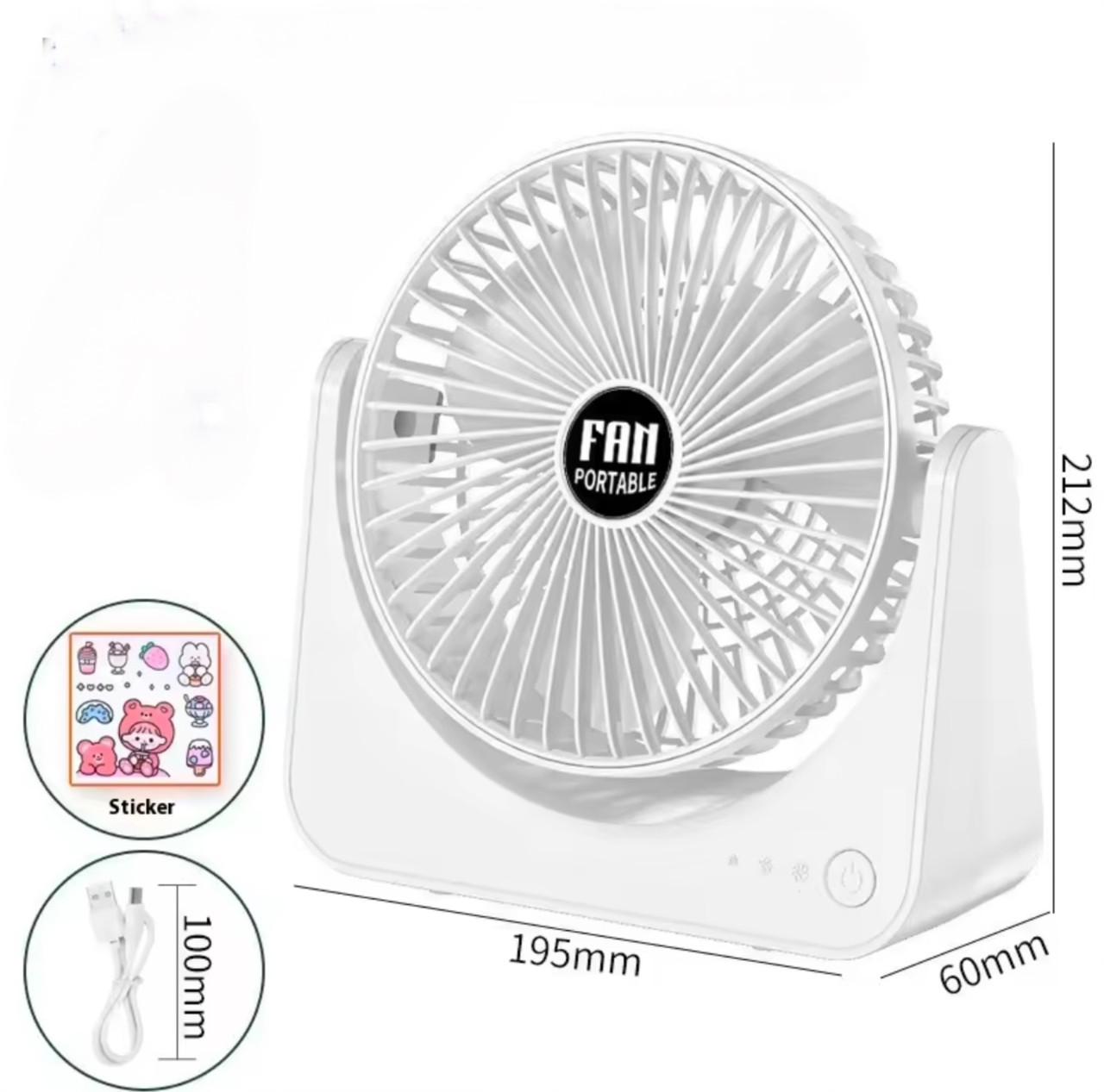 Настольный вентилятор беспроводной аккумуляторный - фото 2 Настольный вентилятор беспроводной аккумуляторный - фото 2