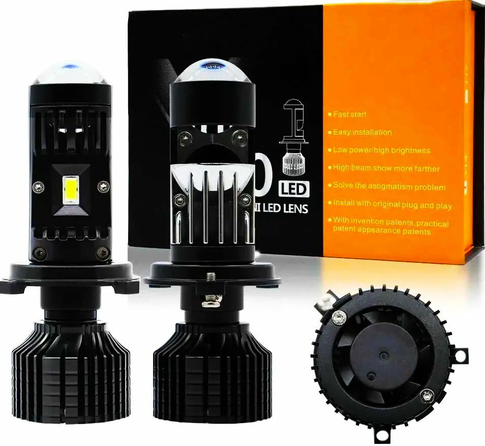 Автомобильные лампы H4 60 W 6000 K Y10Pro LED (23563707)