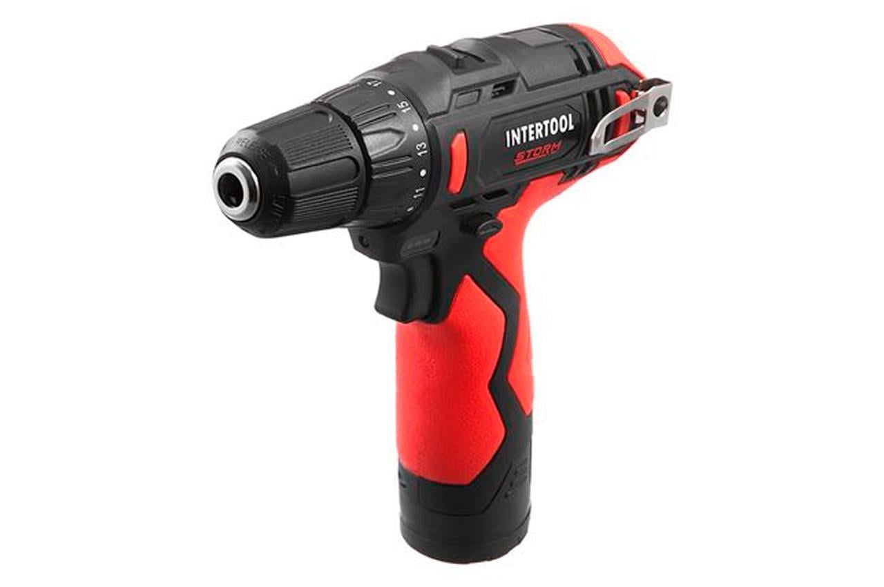 Шуруповерт аккумуляторный Intertool-Storm 12V (WT-0310)