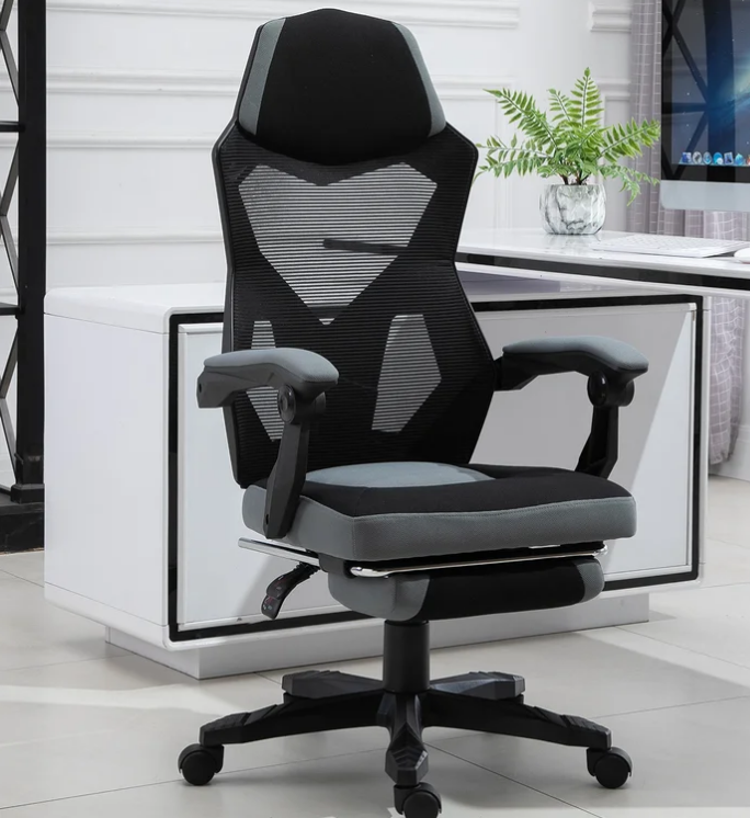 Кресло компьютерное геймерское Signal Q-939 поворотное Черный/Серый (OBRQ939SZ) - фото 7