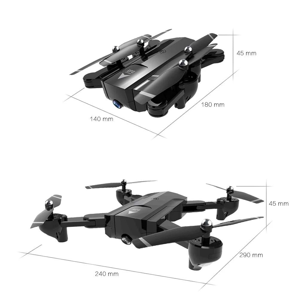Квадрокоптер Sharks X192 GPS WIFI FullHD 1080P Черный - фото 4 Квадрокоптер Sharks X192 GPS WIFI FullHD 1080P Черный - фото 4
