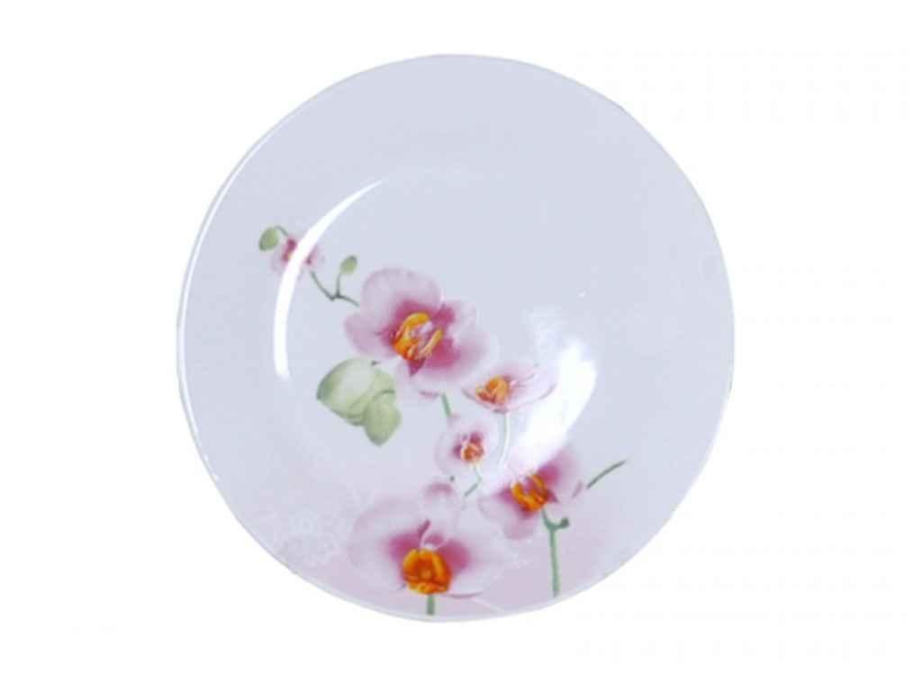 Набор тарелок суповых SNT Орхидея 20 см 3 шт. (3082-03)