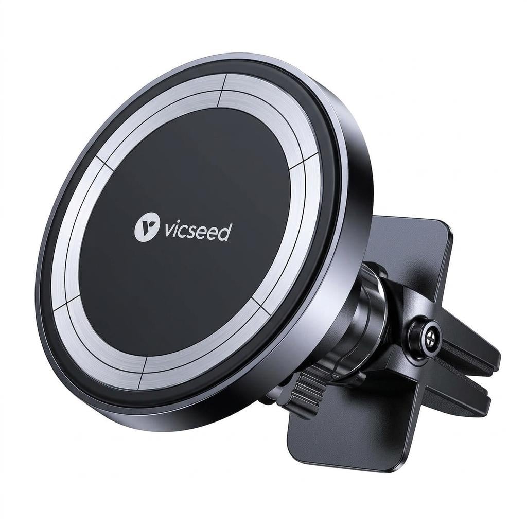 Автодержатель для смартфона VICSEED магнитный на вентиляционную решетку