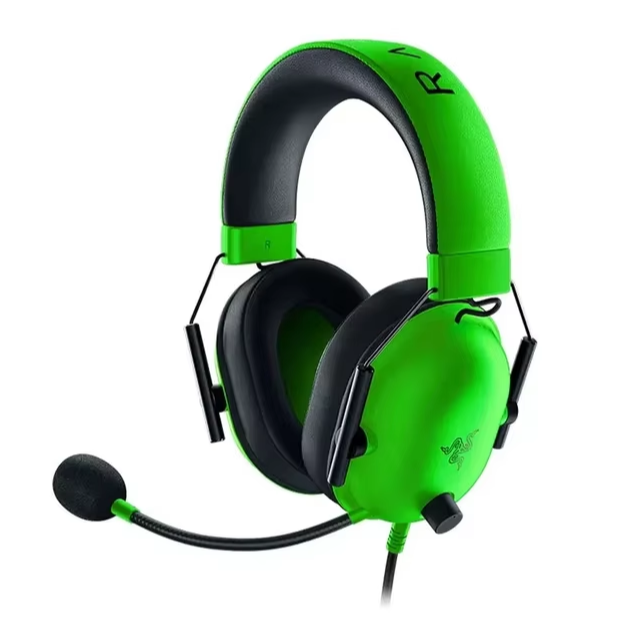 Наушники ведущие Razer Blackshark V2 X с адаптивным звуком для игр и микрофоном Green (2389854896) Наушники ведущие Razer Blackshark V2 X с адаптивным звуком для игр и микрофоном Green (2389854896)