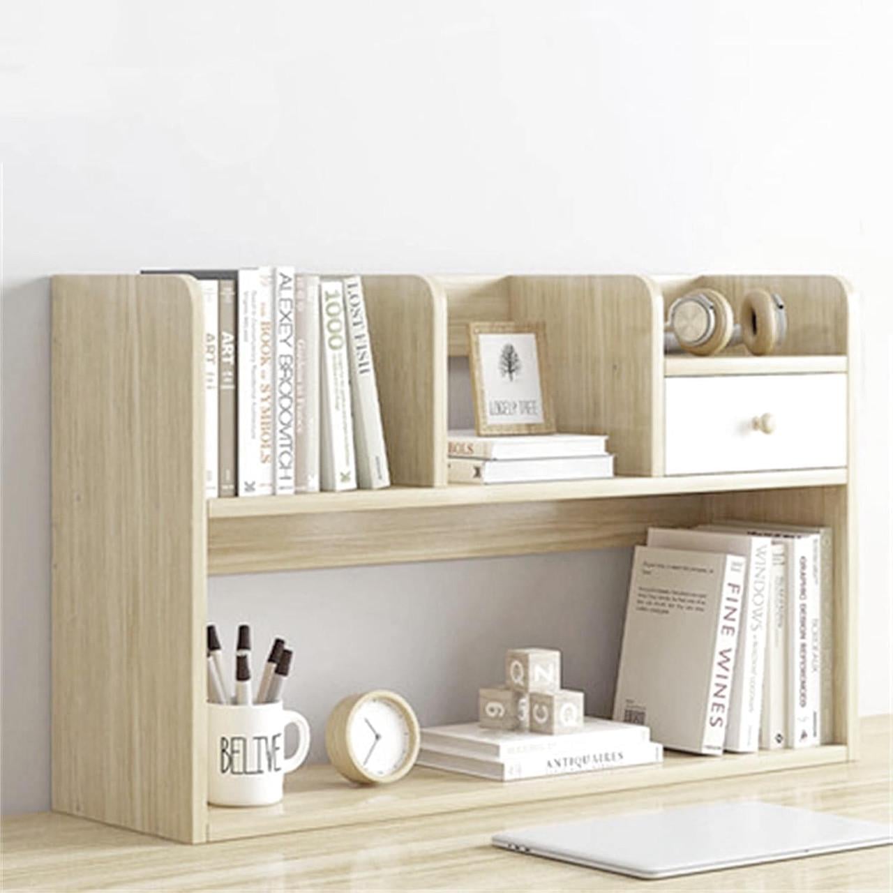 Полка-надстройка настольная из дерева Верелис бланже (АКД-021001)